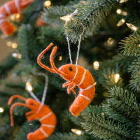 Bucket of Prawns - Christmas Ornaments (2 Pack)