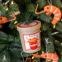 Bucket of Prawns - Christmas Ornaments (2 Pack)