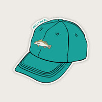 Fish Lid Outdoor Sticker