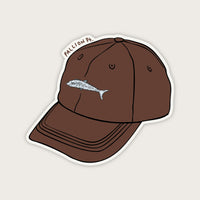 Fish Lid Outdoor Sticker