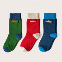 Fish Socks 3-Pack