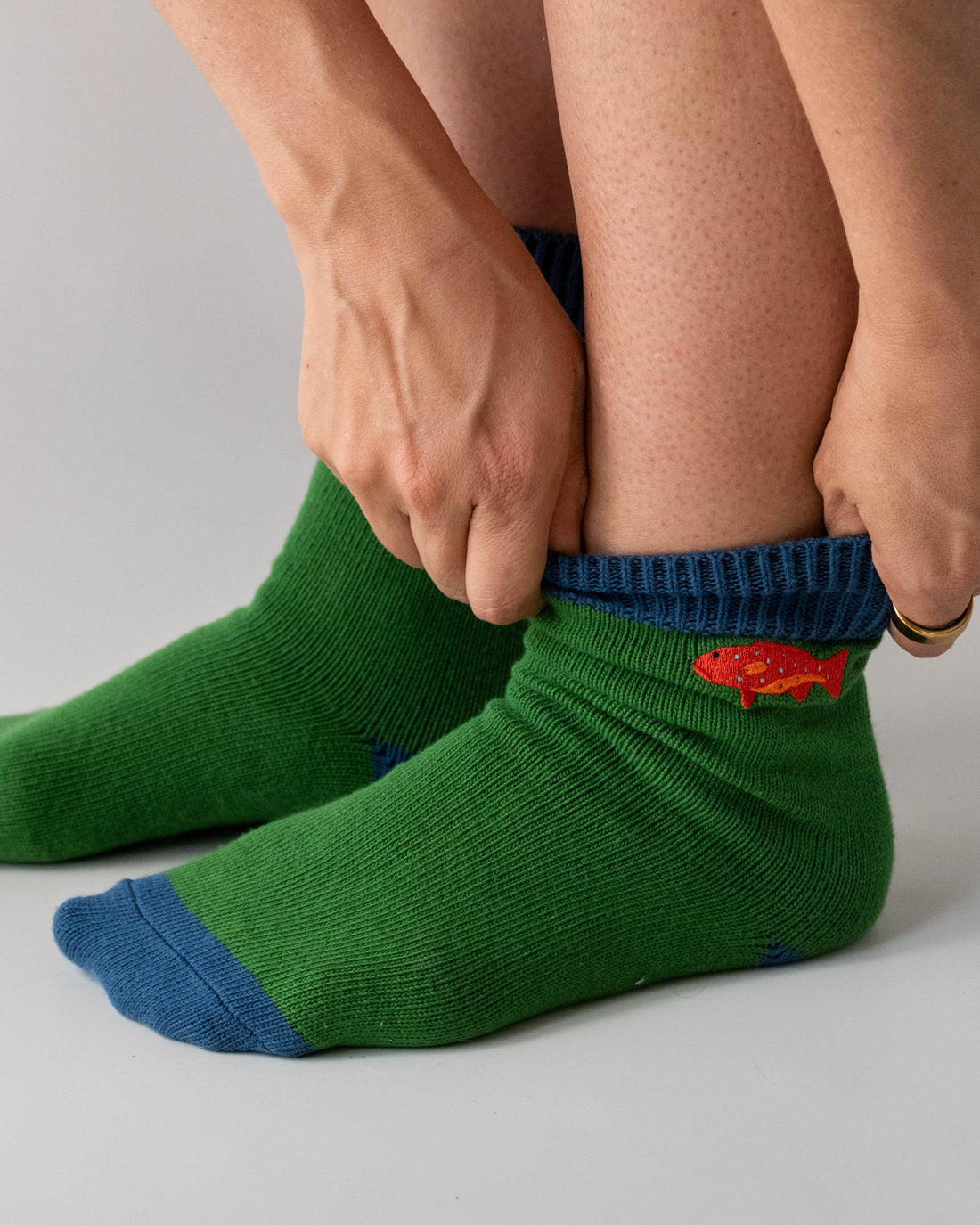 Coral Trout Fish Socks