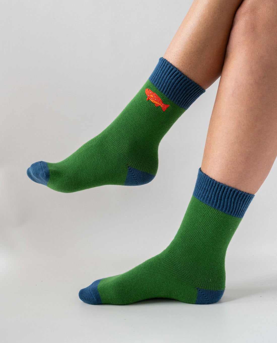 Coral Trout Fish Socks