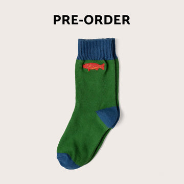 Coral Trout Fish Socks