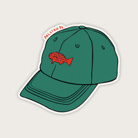 Fish Lid Outdoor Sticker