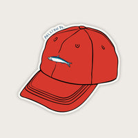 Fish Lid Outdoor Sticker