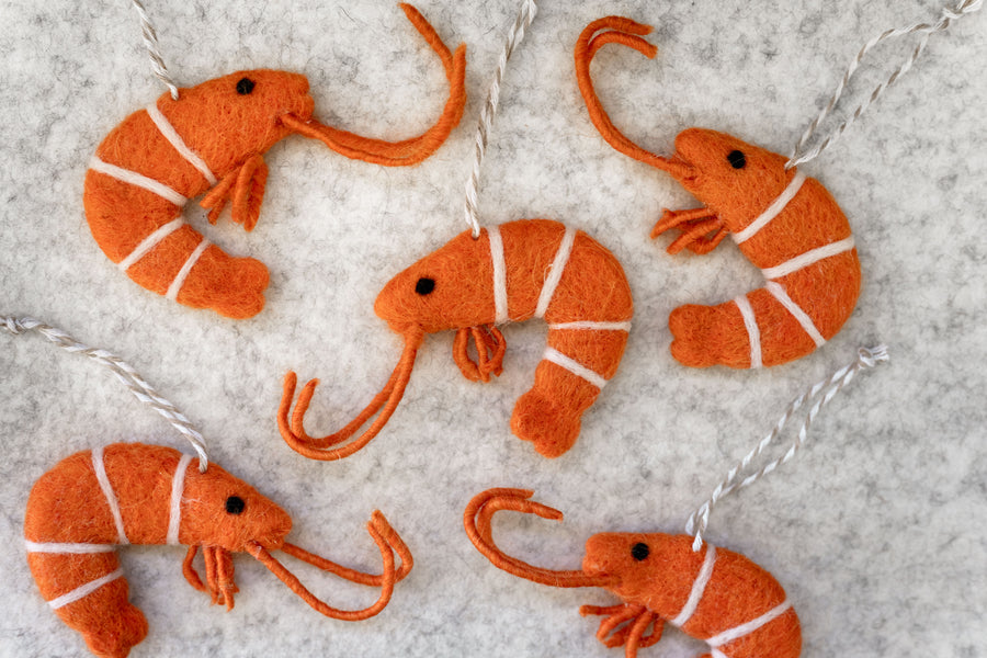 Bucket of Prawns - Christmas Ornaments