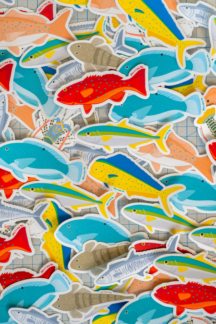 Fish Stickers - Vinyl Sticker Pack