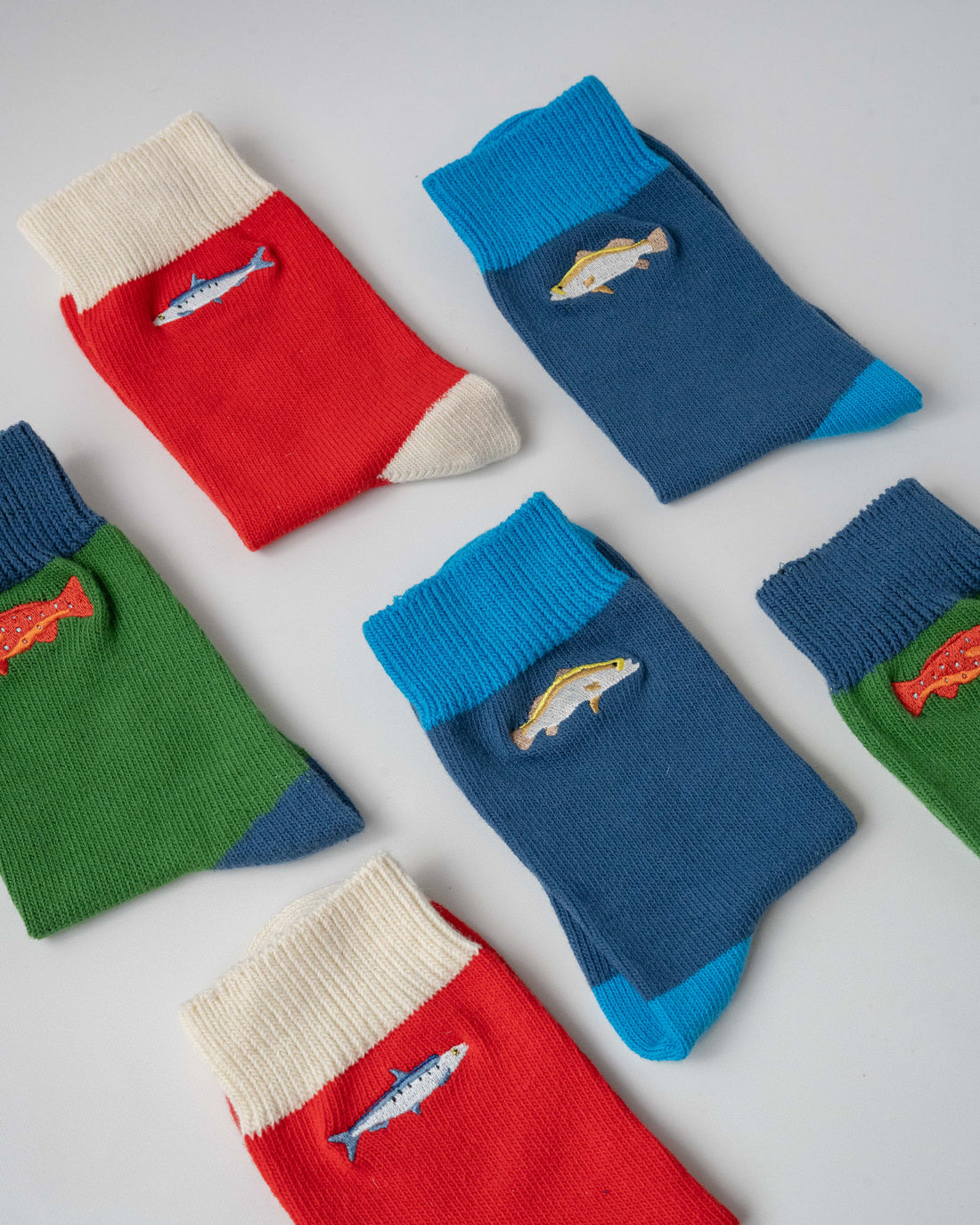 Fish Socks 3-Pack